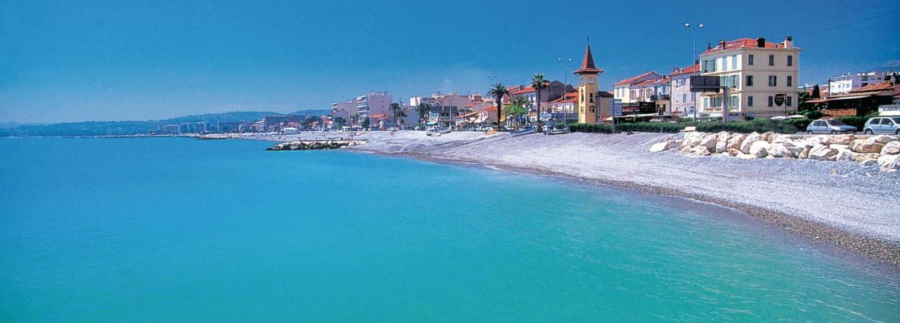 Grand Studio Tres Agreable Avec Bar, Cuisine Et Terrasse Cagnes-sur-Mer Zewnętrze zdjęcie