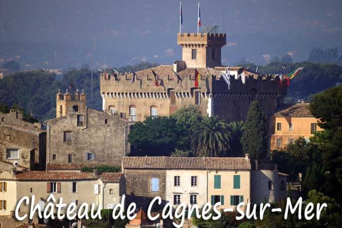 Grand Studio Tres Agreable Avec Bar, Cuisine Et Terrasse Cagnes-sur-Mer Zewnętrze zdjęcie